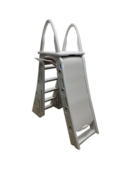 Escalera de Seguridad Ajustable Confer Plastics 7200 Gris 48-56"