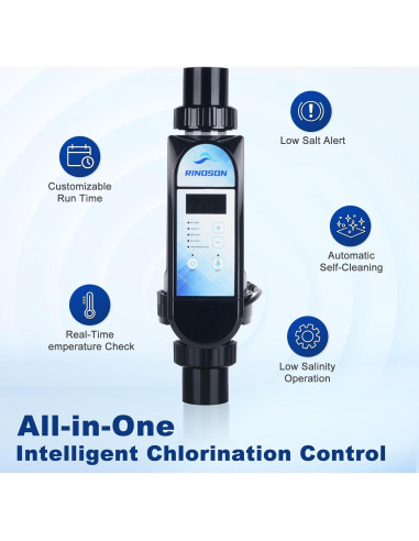 Clorador de Piscina de Agua Salada Rinoson 49,210L WiFi
