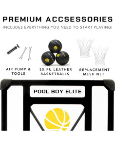 Aro de Baloncesto Ajustable Pool Boy Elite 2.0 para Piscina 2
