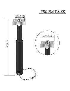 Afilador de Ranuras de Golf Ykimok con Tubo de Almacenamiento 2