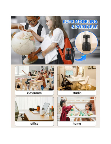 Afilador Eléctrico ZMOL JY-015 con Parada Automática y 5 Velocidades