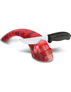 Afilador de cuchillos Victorinox rojo con discos de cerámica 2