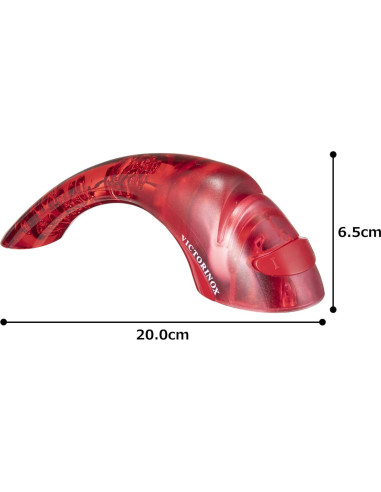 Afilador de cuchillos Victorinox rojo con discos de cerámica