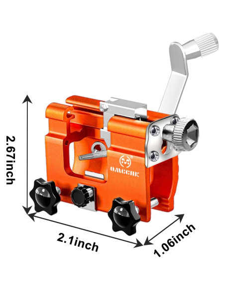 Afilador de Motosierra OMCCHK 5PCS Manual Portátil