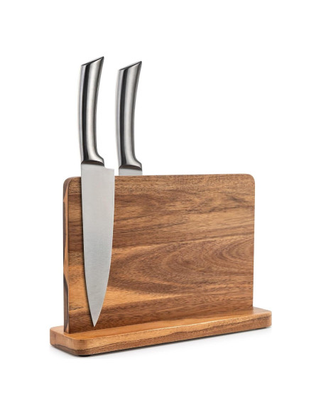 Soporte Magnético para Cuchillos BF Bill.F de Acacia 36x24cm