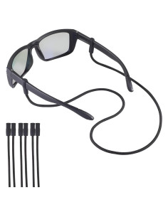 Correa para Gafas Lvvfit 3pcs Negro 70cm Silicona Nylon