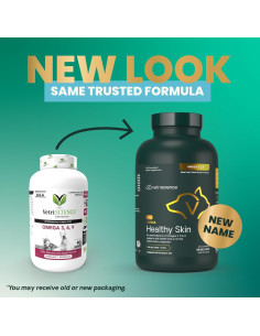 Cápsulas Omega Healthy Skin VetriScience 90 Unidades 750 mg 2