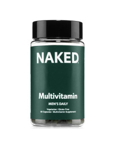 Multivitamínico Diario Naked Nutrition para Hombres - 60 Cápsulas