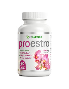 VH Nutrition PROESTRO | Suplemento Hormonal Natural 60 Cápsulas