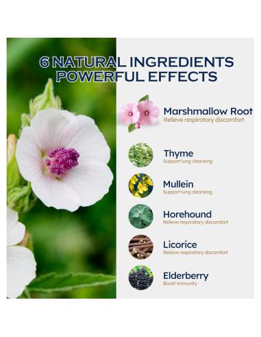 Extracto de raíz de malvavisco 60 ml - Suplemento herbal Organiherbence