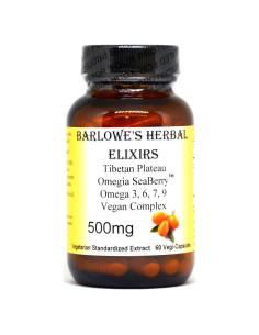 Extracto de Espino Marino Barlowe 500mg | 60 Cápsulas Veganas