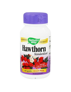 Extracto de Espino Nature's Way 90 Cápsulas 1.8-2.2% Vitexina