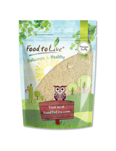 Polvo de Maca Negra Food to Live 2.27 kg Crudo Vegano