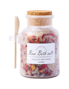 Sal de Baño T-shin con Pétalos de Rosa y Lavanda 260g 2