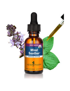 Calmante de Ansiedad Herb Pharm con Kava y Albahaca Sagrada - 30 ml