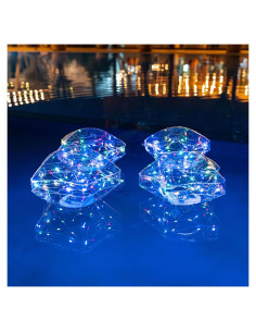 Luces Flotantes Solares TIALLY 14" Multicolor para Piscina