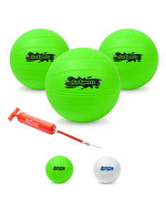 Paquete de 3 Balones de Voleibol Acuático GoSports 20.32 cm