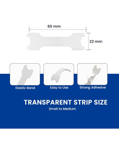 Tiras Nasales Anti Ronquidos Breathe More 50 Ct Mediano 2