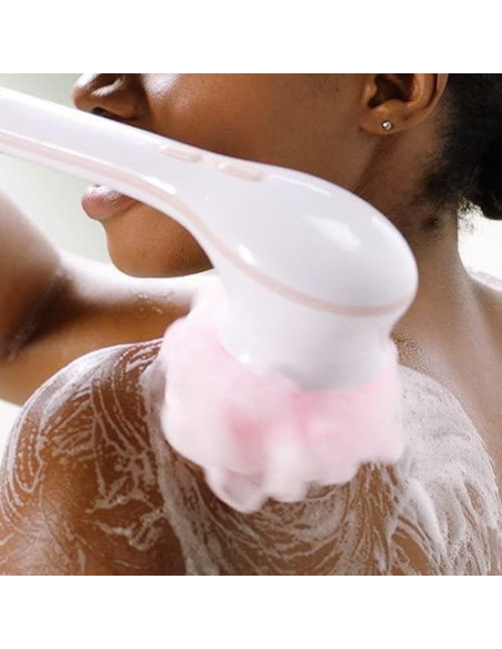 Cepillo Corporal Eléctrico Flawless Cleanse Spa - 3 Cabezas