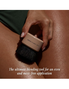 Brocha Corporal Kabuki Lux Unfiltered - Cerdas Sintéticas Veganas 2