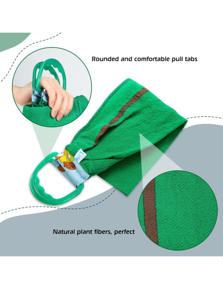 Esfregador Exfoliante para Espalda LeapLife 89cm 500D