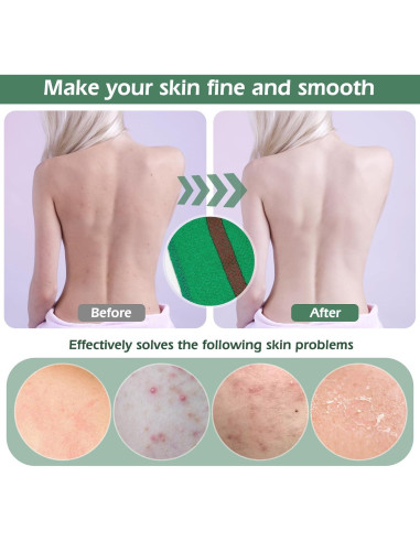 Esfregador Exfoliante para Espalda LeapLife 89cm 500D