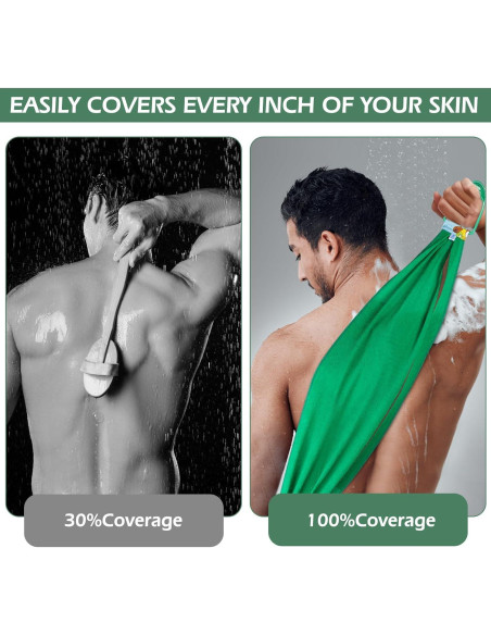 Esfregador Exfoliante para Espalda LeapLife 89cm 500D