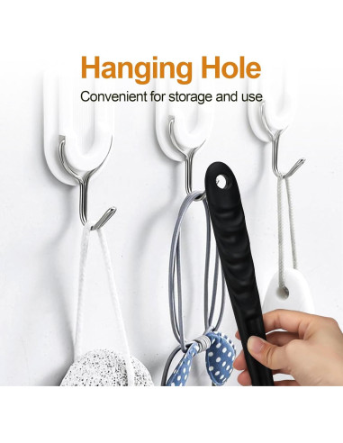 Paquete de 2 cepillos de silicona LIOUCBD para la espalda 38 cm