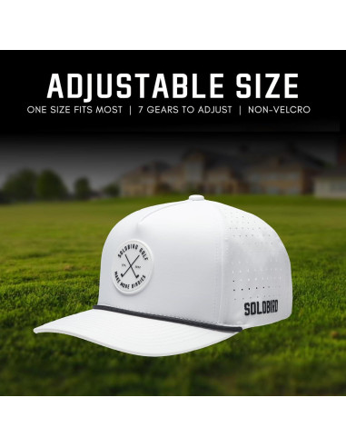 Gorra Snapback de Golf Solobird para Hombres y Mujeres - Ajustable
