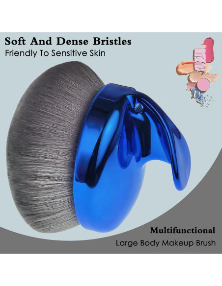 Brocha de Maquillaje Corporal Yoyair 112mm para Autobronceador