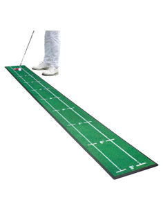 Alfombra de Putting de Golf Ponsonbay 0.3x2.8m Antideslizante