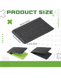 Soporte de Tarjeta de Puntuación de Golf Humyoun 2 Pcs 19.3x11.4cm 2