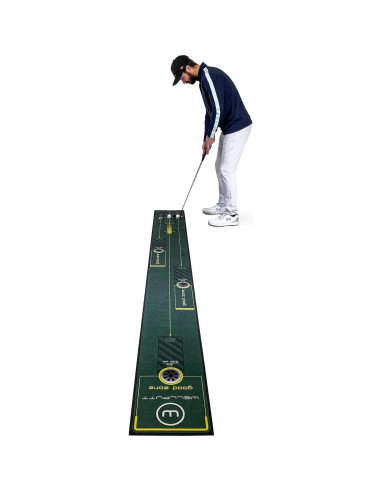 Alfombra de Entrenamiento de Putting Wellputt 3.05m Profesional
