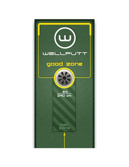 Alfombra de Entrenamiento de Putting Wellputt 3.05m Profesional