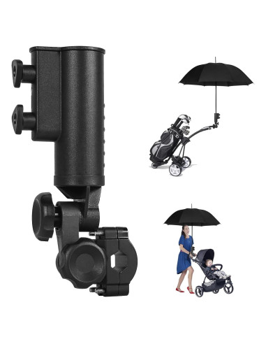 Soporte para Paraguas CHENGWEI Ajustable 180 para Carro de Golf