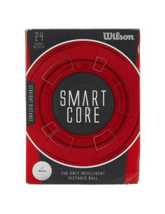 Pelota de Golf Wilson Smart Core - Paquete de 24 Blancas