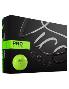 Pelotas de Golf Vice Pro Plus Lima Neón 1 Docena 2020