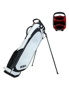 Bolsa de Golf de Pie Izzo Quick 9 - 5 Bolsillos Impermeables