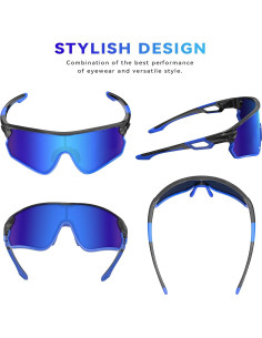 Gafas de Sol BEACOOL 7502 Polarizadas UV400 para Deportes 2