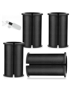 Tubo Espaciador de Goma Boao para Micrófono Shotgun - 4 Pcs