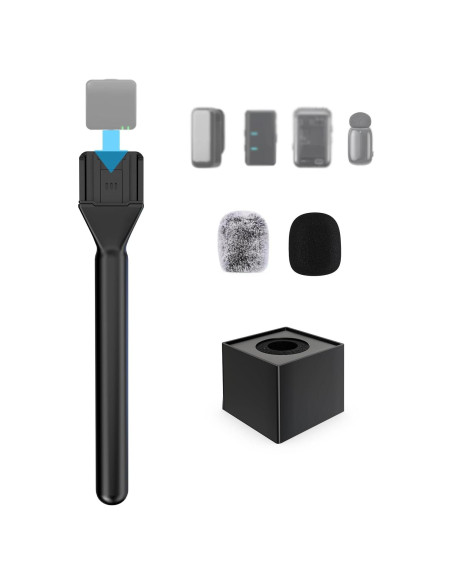 Mango de Micrófono ZealSound HW23 para DJI/Rode/Hollyland