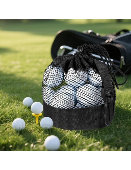 2 Bolsas de Almacenamiento para Pelotas de Golf EupHHonycs