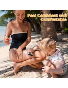 Brocha Autobronceadora QJKLWV Grande para Maquillaje Corporal 2