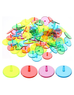Marcadores de Pelotas de Golf Styquenzer 50 Piezas 24 mm