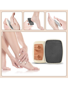 Lima de Pie de Vidrio ZKENIRD - Removedor de Callos Efectivo 2