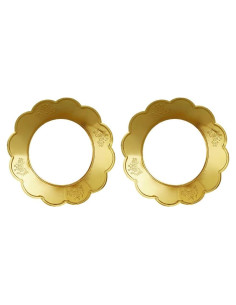 Juego de 2 Tapa de Quemador de Incienso Ciieeo Buda 7cm