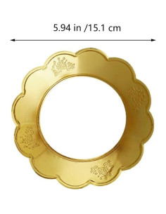 Juego de 2 Tapa de Quemador de Incienso Ciieeo Buda 7cm 2