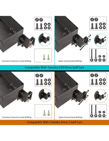Canasta Frontal 10L0L para Carro de Golf Yamaha G29/Drive 2