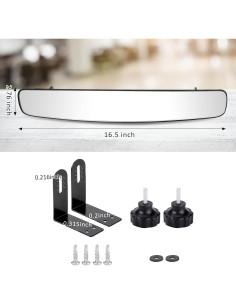 Espejo Retrovisor para Carrito de Golf DenForste 41.91 cm 2