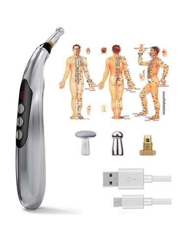 Bolígrafo de Acupuntura Electrónico MUXAN 3 en 1 Recargable